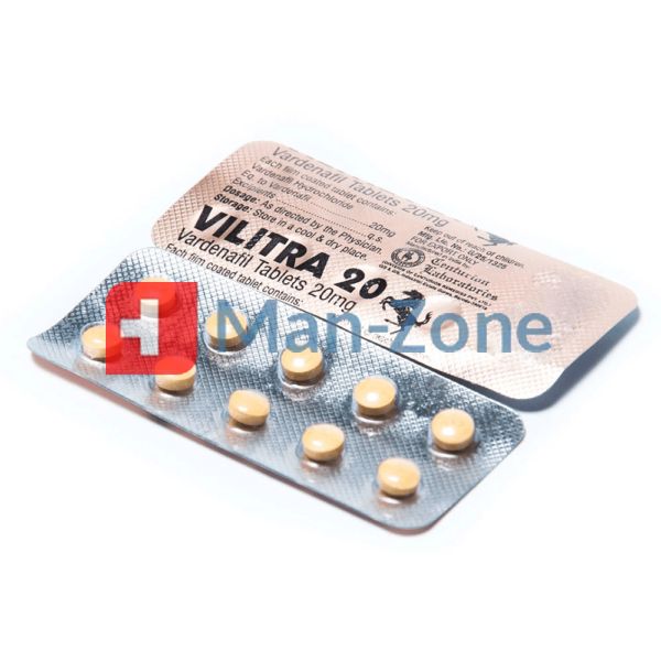 vilitra 20 mg, liek na erekciu s vardenafilom